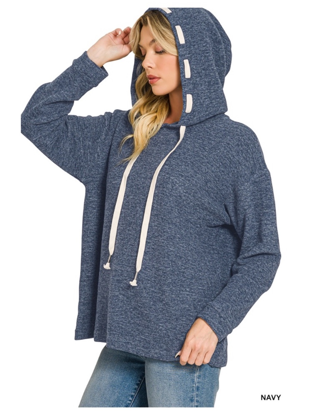 383 ❤️Zenana SOFT BRUSHED HACCI
HOODIE